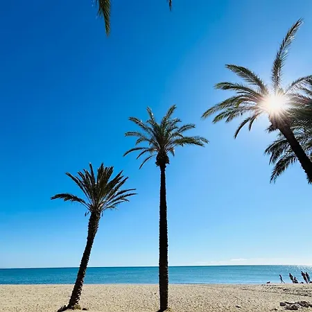 Con Piscina Privada En Primera Linea De Playa Villa Torremolinos